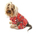 Klippo Pet Klippo Pet KBD075LZ Winter Teddy Bear Flannel Pajamas - Large KBD075LZ